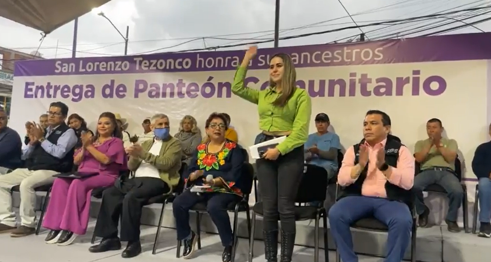 ENTREGA DE PANTEÓN COMUNITARIO SAN LORENZO