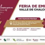 Alcalde de Valle de Chalco invita a la SEGUNDA FERIA DEL EMPLEO 2024