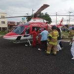 Utiliza Unidad de Rescate Aéreo “Relámpagos” ambulancias aéreas en auxilio de las y los mexiquenses